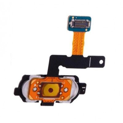 Fingerprint Sensor Flex Cable For Samsung Galaxy J7 2017 Rose Gold By - Maxbhi Com