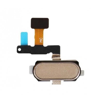 Fingerprint Sensor Flex Cable For Samsung Galaxy J7 2017 White By - Maxbhi Com