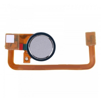 Fingerprint Sensor Flex Cable For Sony Xperia Xa2 White By - Maxbhi Com