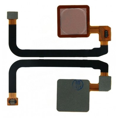 Fingerprint Sensor Flex Cable For Xiaomi Mi Max 3 White By - Maxbhi Com