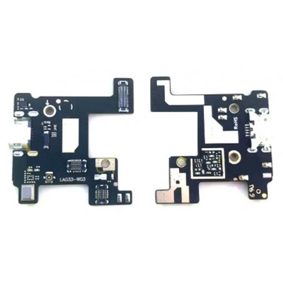 Charging Connector Flex Pcb Board For Tecno Phantom 9 By - Maxbhi Com