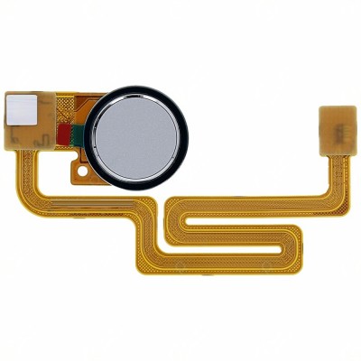 Fingerprint Sensor Flex Cable For Sony Xperia Xa2 Plus White By - Maxbhi Com