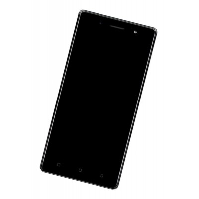 Fingerprint Sensor Flex Cable For Lava Z80 Black By - Maxbhi Com