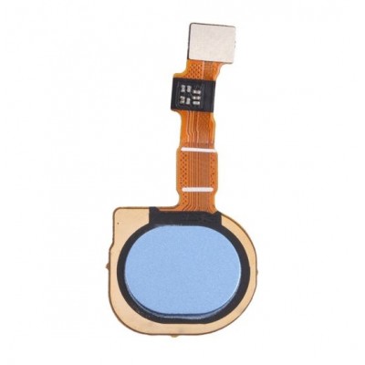 Fingerprint Sensor Flex Cable For Samsung Galaxy M01s Blue By - Maxbhi Com