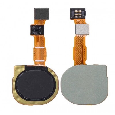 Fingerprint Sensor Flex Cable For Samsung Galaxy M01s Grey By - Maxbhi Com