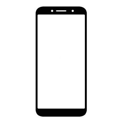 Replacement Front Glass For Nokia C1 Plus Red By - Maxbhi Com