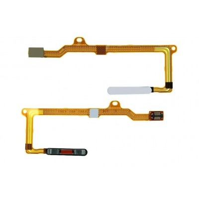 Fingerprint Sensor Flex Cable For Huawei P40 Lite 5g Silver By - Maxbhi Com