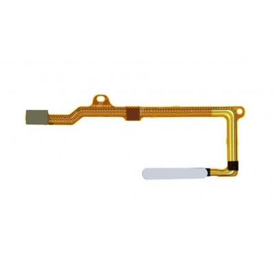 Fingerprint Sensor Flex Cable For Huawei P40 Lite 5g Silver By - Maxbhi Com