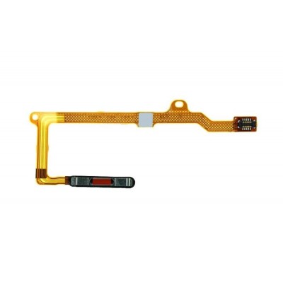 Fingerprint Sensor Flex Cable For Huawei P40 Lite 5g Silver By - Maxbhi Com
