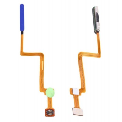 Fingerprint Sensor Flex Cable For Xiaomi Redmi K30 Blue By - Maxbhi Com