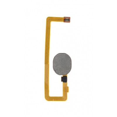 Fingerprint Sensor Flex Cable For Samsung Galaxy A10s Black By - Maxbhi Com