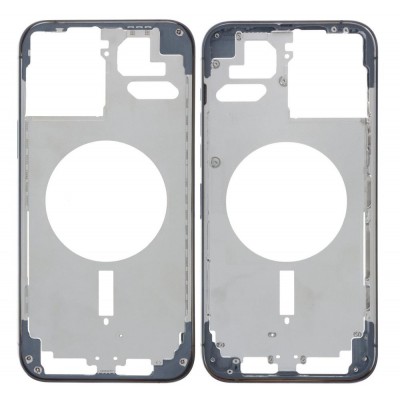 Lcd Frame Middle Chassis For Apple Iphone 13 Pro Max Blue By - Maxbhi Com