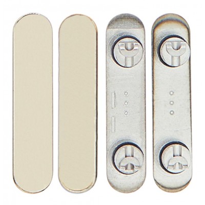 Volume Side Button Outer For Apple Iphone 13 Pro Max Gold By - Maxbhi Com