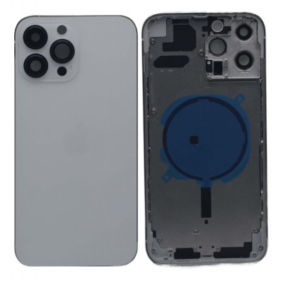 Full Body Housing For Apple Iphone 13 Pro Max Silver - Maxbhi Com
