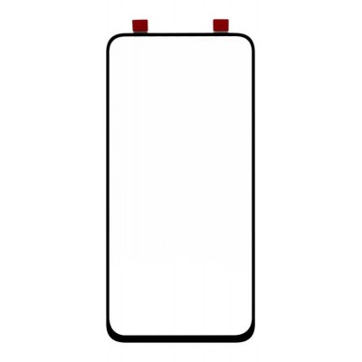 Replacement Front Glass For Huawei Honor View 20 Blue By - Maxbhi Com