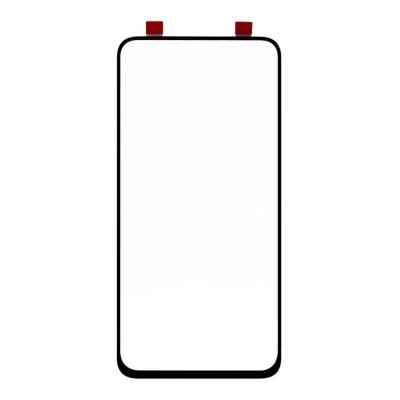 Replacement Front Glass For Huawei Honor View 20 Red By - Maxbhi Com