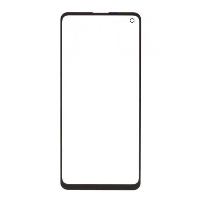 Replacement Front Glass For Samsung Galaxy A21s Blue By - Maxbhi Com