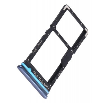 Sim Card Holder Tray For Xiaomi Redmi Note 9 Pro 5g Black - Maxbhi Com