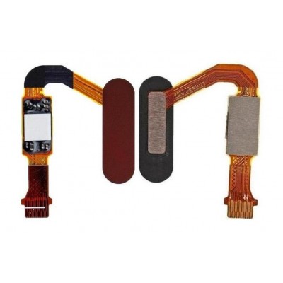 Fingerprint Sensor Flex Cable For Huawei Mate 10 Brown By - Maxbhi Com