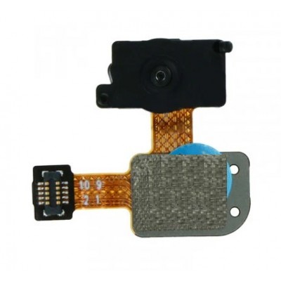 Fingerprint Sensor Flex Cable For Xiaomi Mi Cc9 Black By - Maxbhi Com