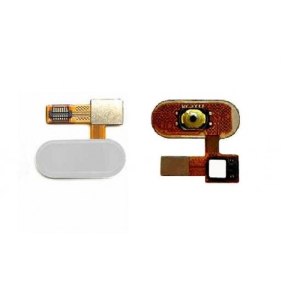 Fingerprint Sensor Flex Cable For Xiaomi Redmi Pro White By - Maxbhi Com