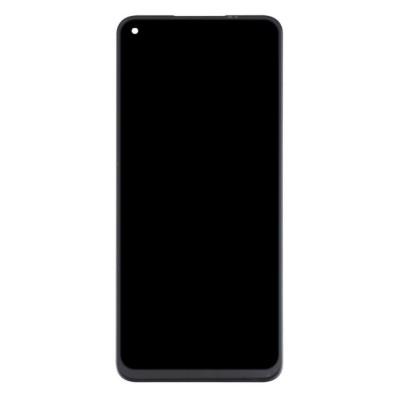 Lcd With Touch Screen For Oppo A74 5g Black By - Maxbhi Com