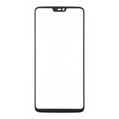 Replacement Front Glass For Oneplus 6 Red By - Maxbhi Com