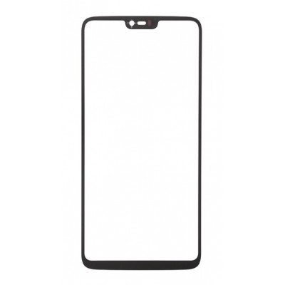 Replacement Front Glass For Oneplus 6 Red By - Maxbhi Com