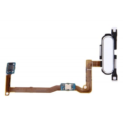 Fingerprint Sensor Flex Cable For Samsung Galaxy Alpha White By - Maxbhi Com