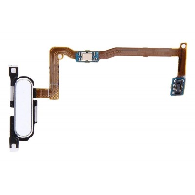 Fingerprint Sensor Flex Cable For Samsung Galaxy Alpha White By - Maxbhi Com
