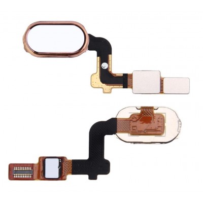 Fingerprint Sensor Flex Cable For Oppo A59 Black By - Maxbhi Com
