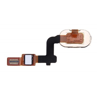 Fingerprint Sensor Flex Cable For Oppo A59 White By - Maxbhi Com