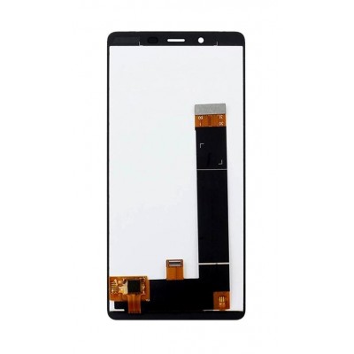 Lcd With Touch Screen For Nokia 1 Plus White By - Maxbhi Com