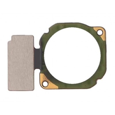 Fingerprint Sensor Flex Cable For Huawei P8 Lite 2017 White By - Maxbhi Com