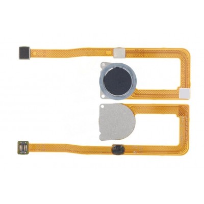 Fingerprint Sensor Flex Cable For Lg K51s Black By - Maxbhi Com