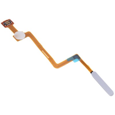 Fingerprint Sensor Flex Cable For Xiaomi Redmi K30s White By - Maxbhi Com