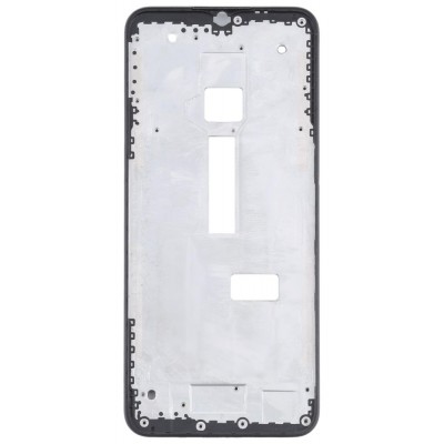 Lcd Frame Middle Chassis For Realme V3 Black By - Maxbhi Com
