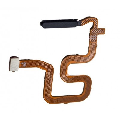 Fingerprint Sensor Flex Cable For Realme 7 Black By - Maxbhi Com