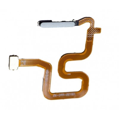 Fingerprint Sensor Flex Cable For Realme 7 White By - Maxbhi Com