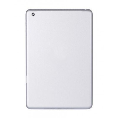 Back Panel Cover For Apple Ipad Mini 32gb Cdma White Silver - Maxbhi Com