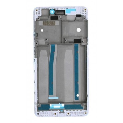 Lcd Frame Middle Chassis For Xiaomi Redmi 4a 32gb White By - Maxbhi Com