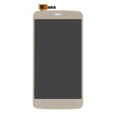 Lcd With Touch Screen For Moto C Gold By - Maxbhi Com
