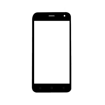 Replacement Front Glass For Karbonn Titanium 3d Plexblack By - Maxbhi Com