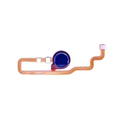 Fingerprint Sensor Flex Cable For Huawei Honor 8x Max Blue By - Maxbhi Com