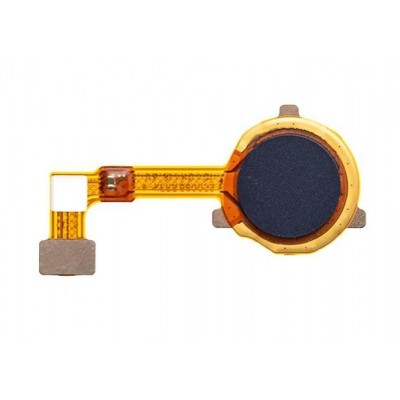Fingerprint Sensor Flex Cable For Oppo A32 White By - Maxbhi Com