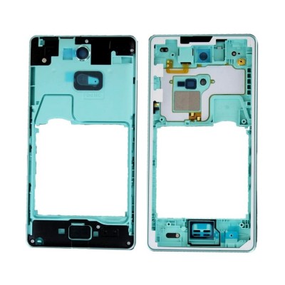 Lcd Frame Middle Chassis For Sony Xperia Zr Hspa Plus Mint By - Maxbhi Com