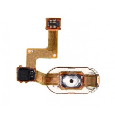 Fingerprint Sensor Flex Cable For Vivo X7 Black By - Maxbhi Com