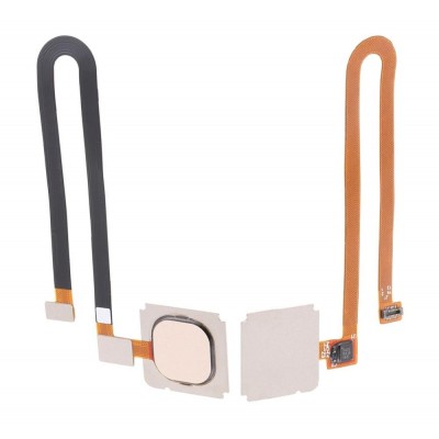 Fingerprint Sensor Flex Cable For Xiaomi Mi 5s Plus Silver By - Maxbhi Com