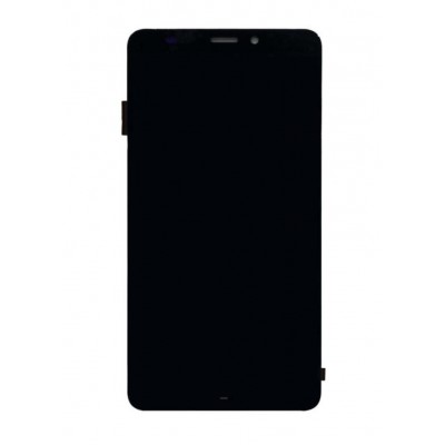 Lcd With Touch Screen For Micromax Canvas Mega 4g Q417 Black By - Maxbhi Com