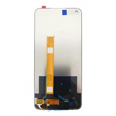 Lcd With Touch Screen For Realme V5 Silver By - Maxbhi Com